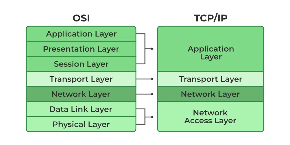TCP/IP Model - GeeksforGeeks